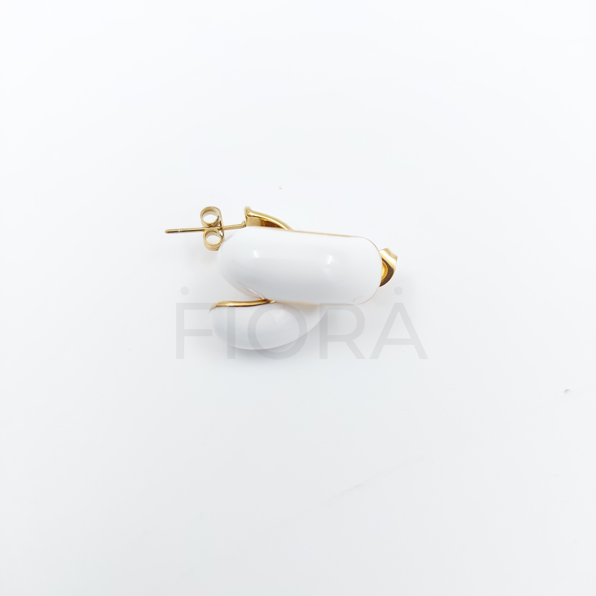 FIORA | The Earrings M007 ( White ) | Earrings