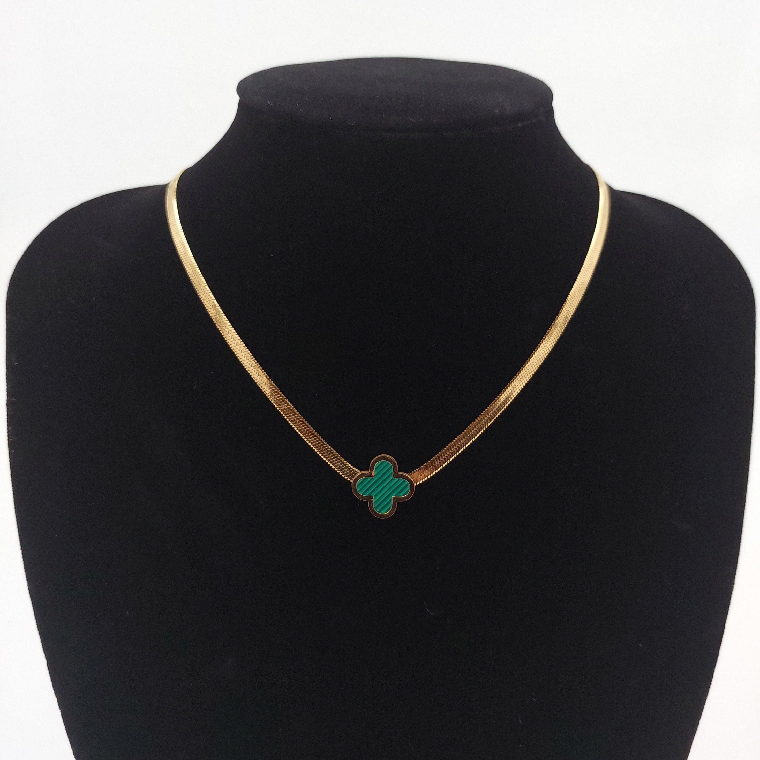 FIORA | Envy Elegance ( Green ) | Necklace