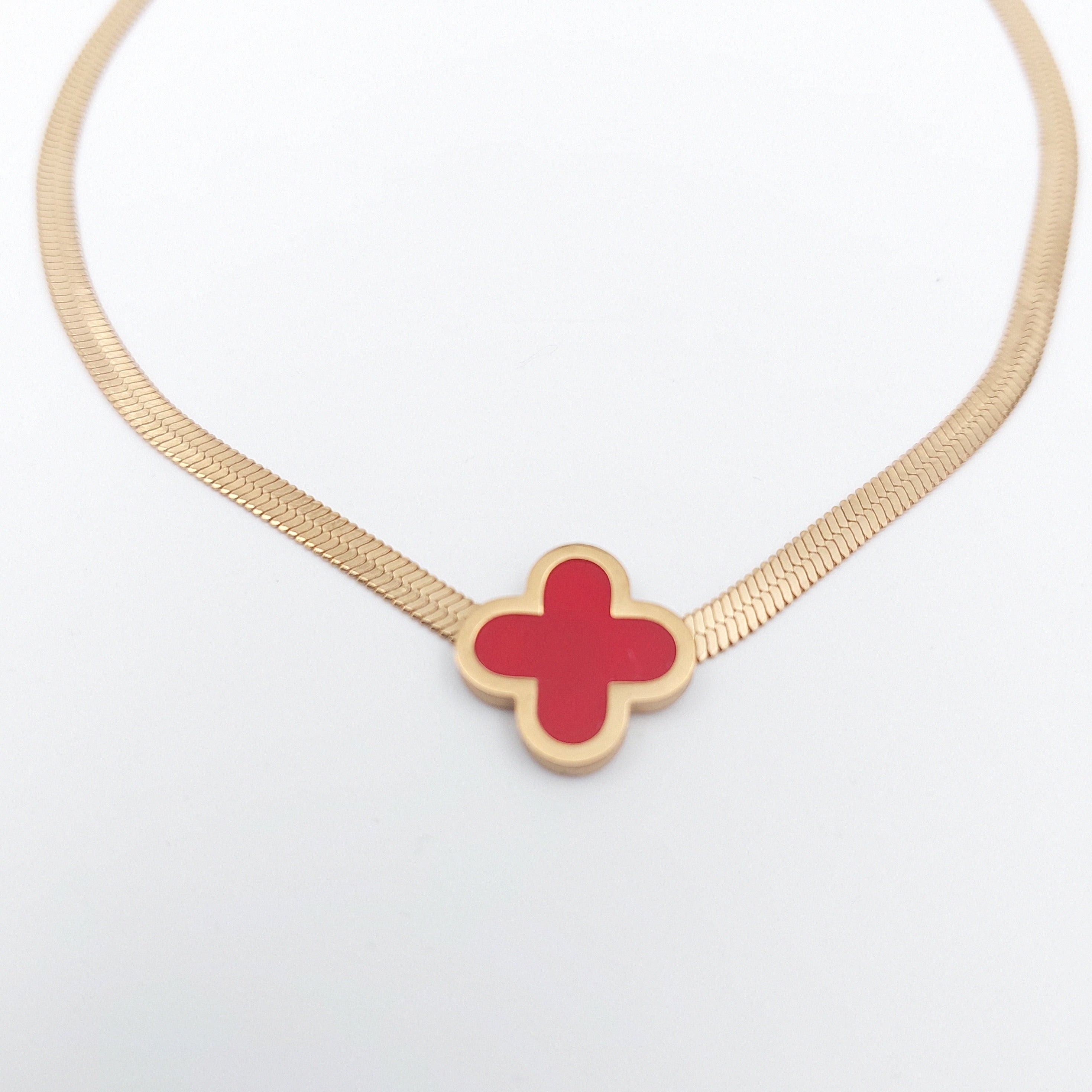 FIORA | Envy Elegance ( Red ) | Necklace