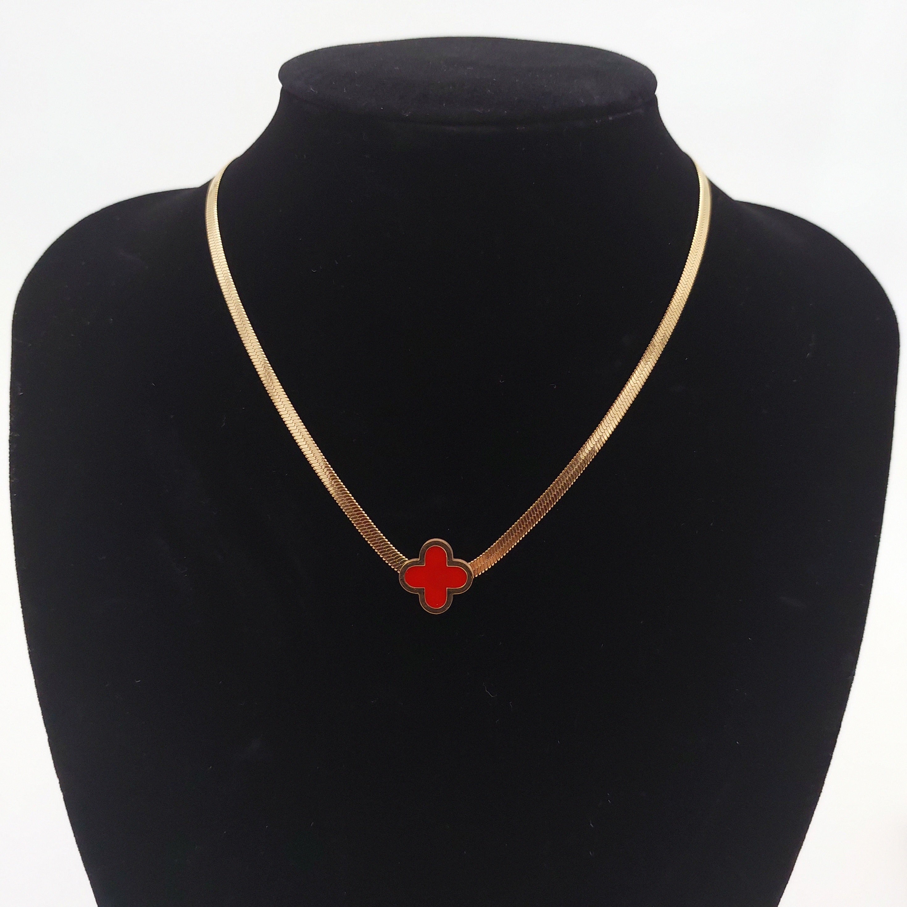 FIORA | Envy Elegance ( Red ) | Necklace