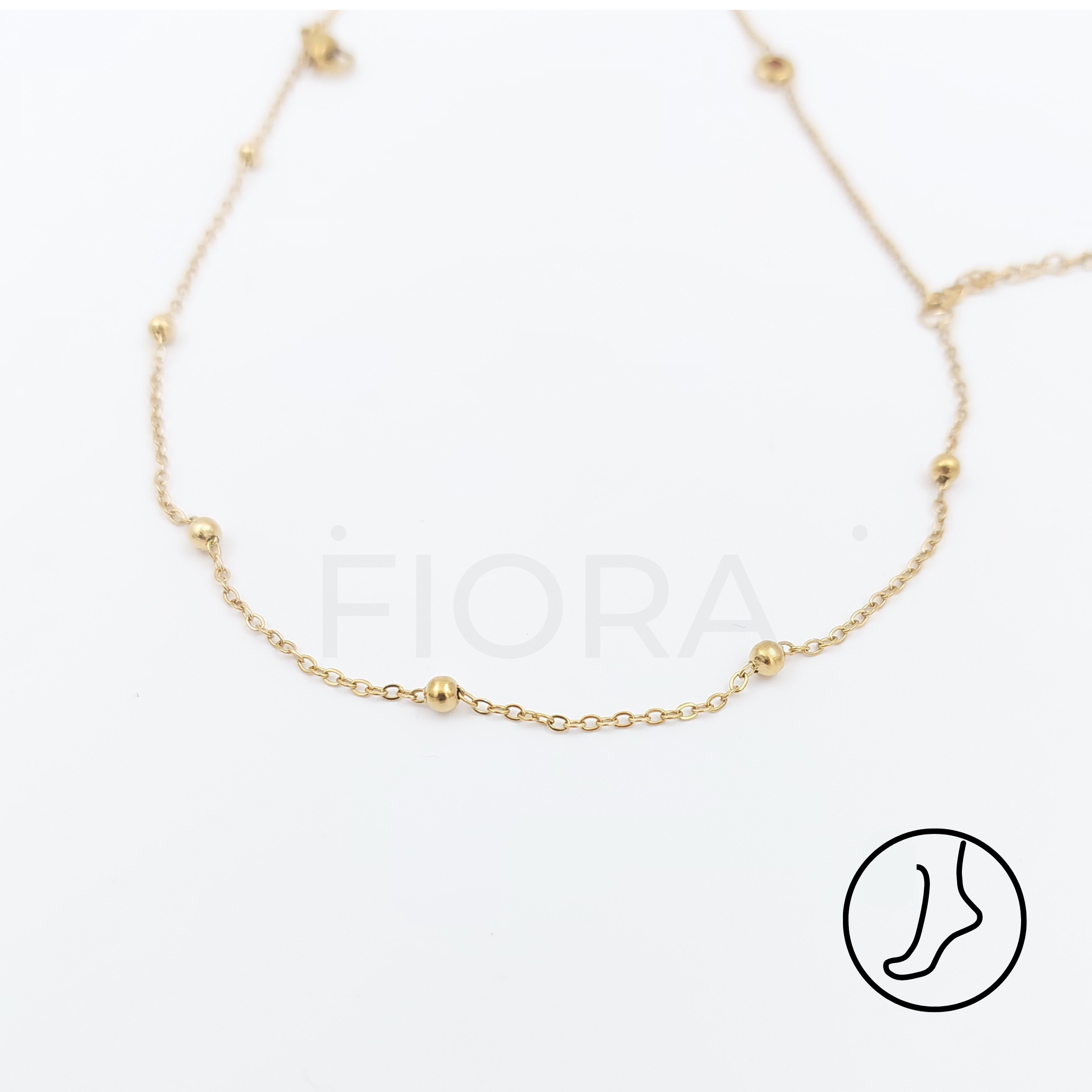 FIORA | GoldRouge | Anklet