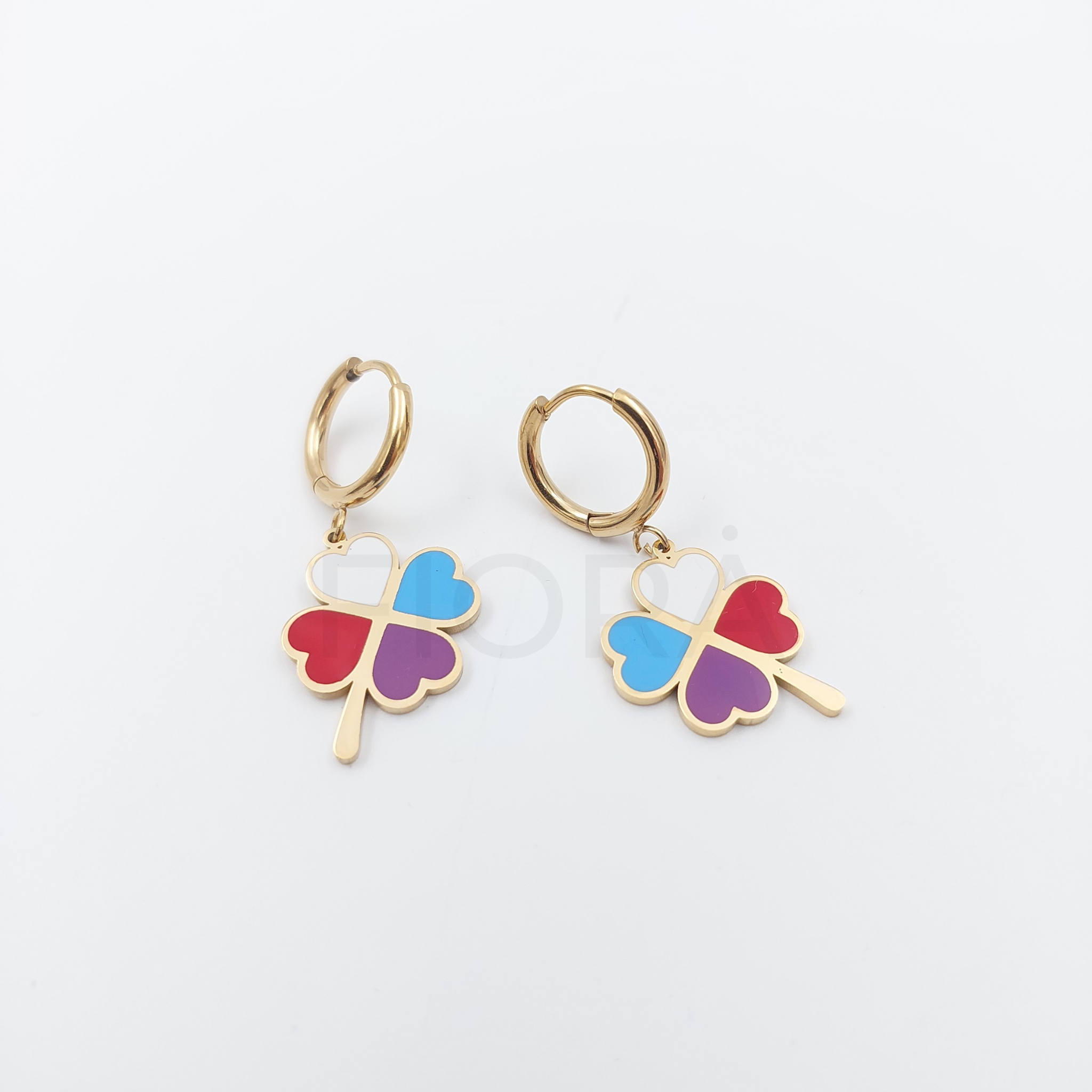 FIORA | Gold Charm V2 | Earrings