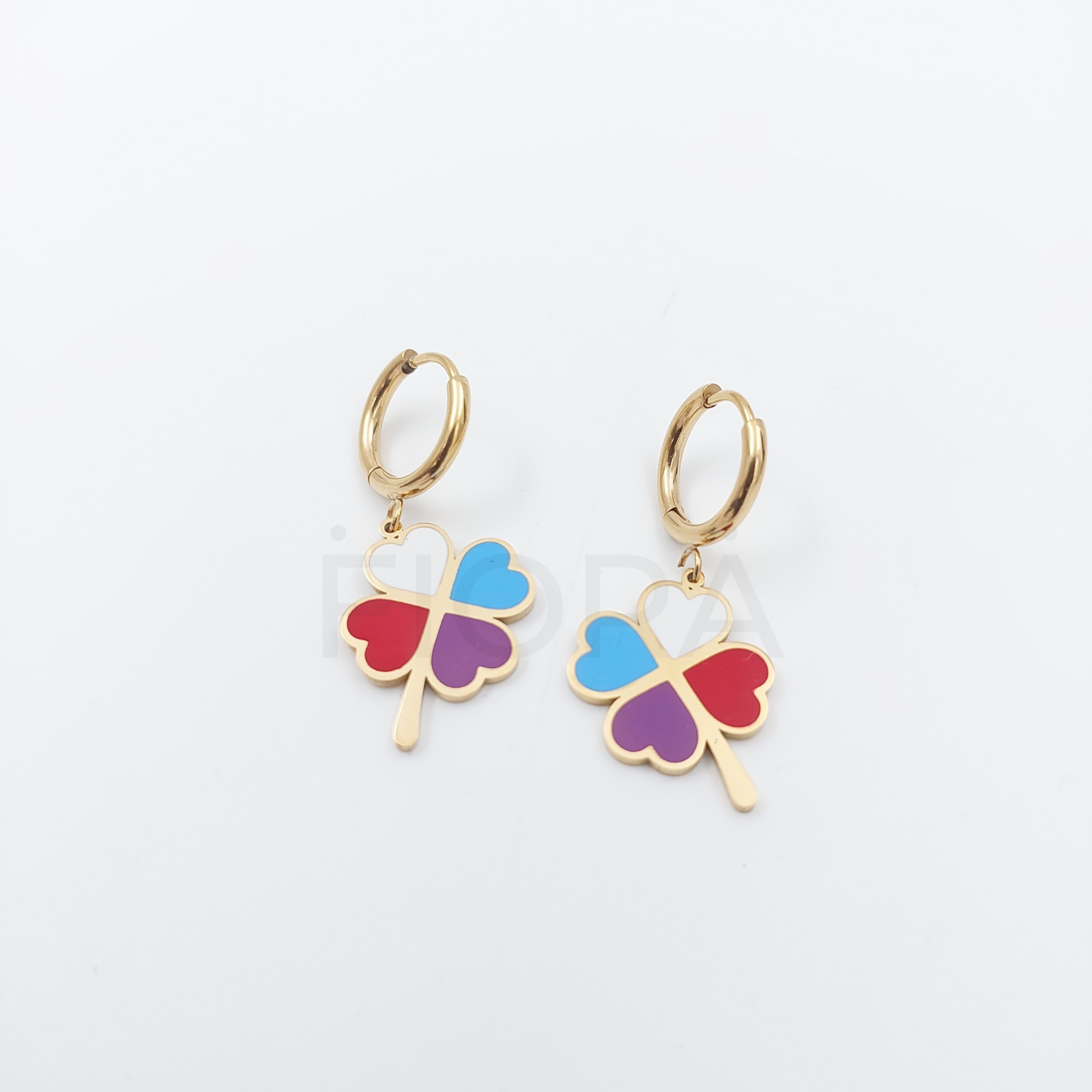 FIORA | Gold Charm V2 | Earrings