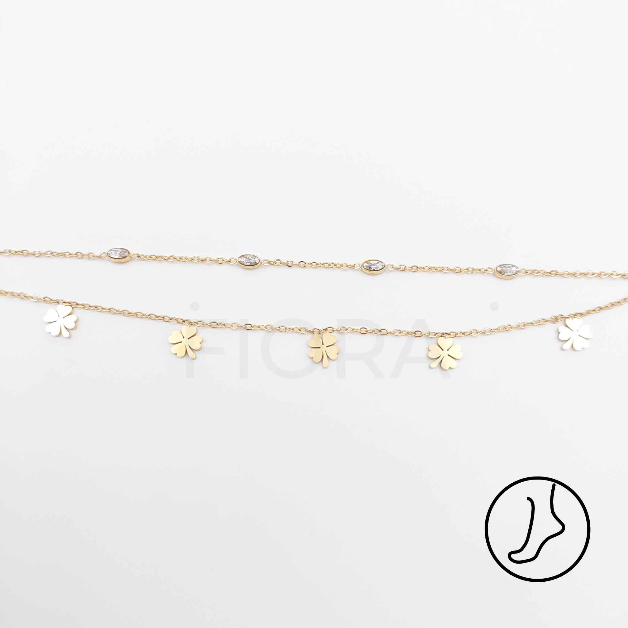 FIORA | LeafGleam | Anklet