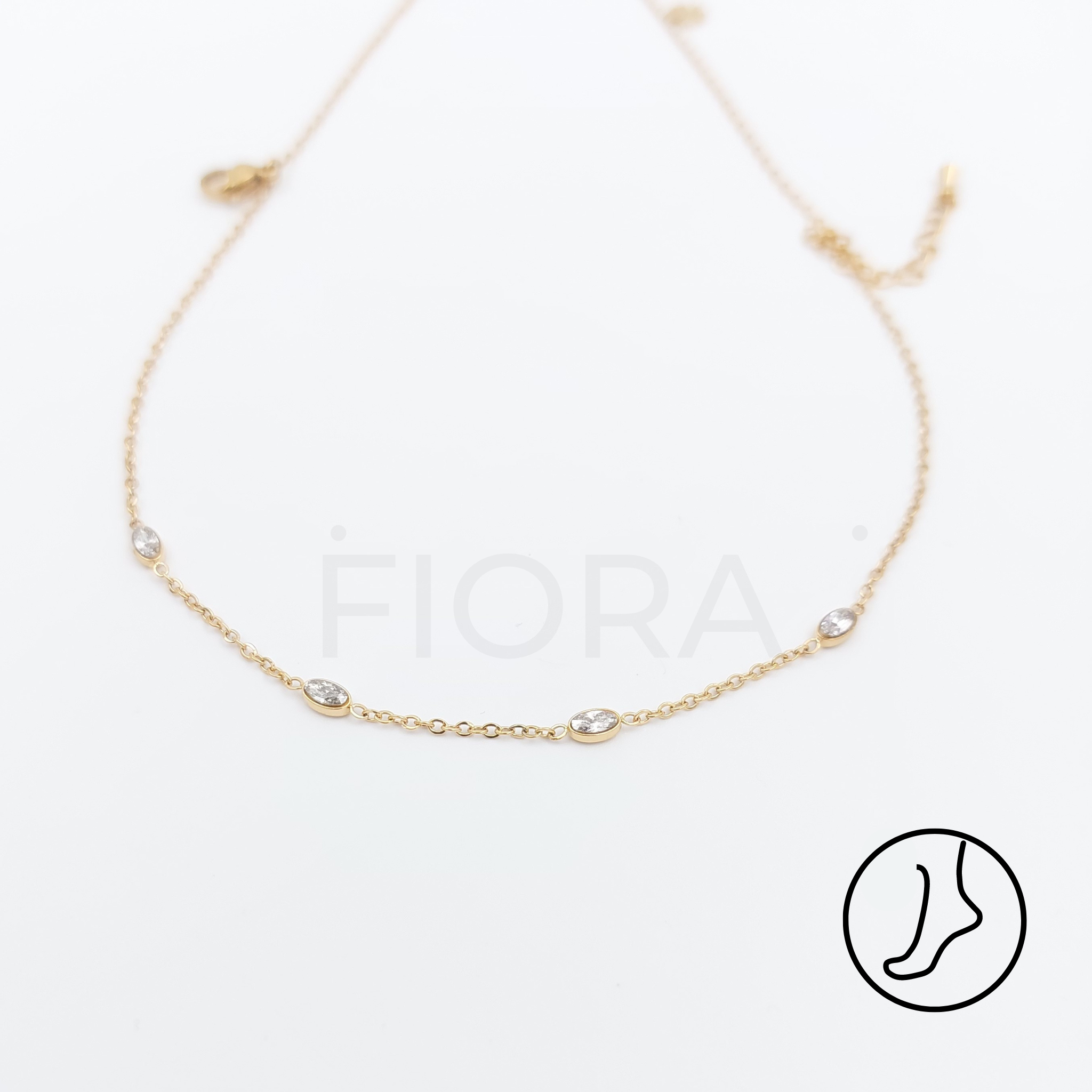 FIORA | LeafGleam | Anklet