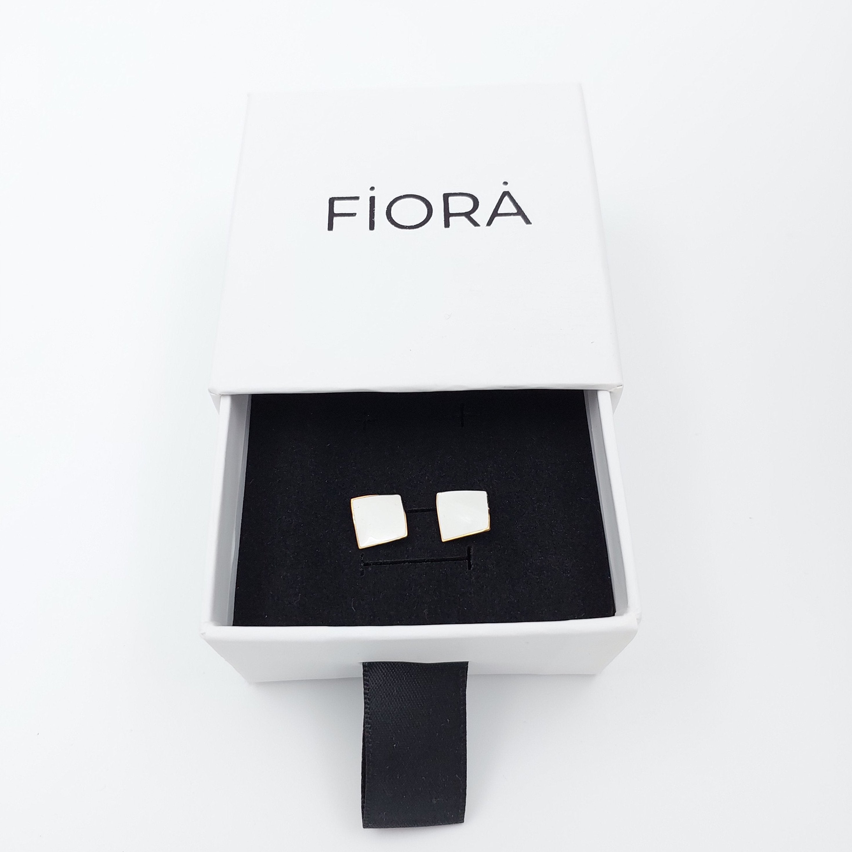 FIORA | Midnight Glamour ( White | S ) | Earrings