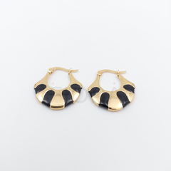 Obsidian ( Black ) | Boucles d'oreilles