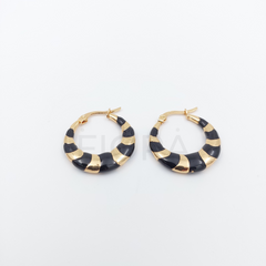 Obsidian V2 ( Black ) | Boucles d'oreilles