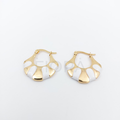 Obsidian ( White ) | Earrings