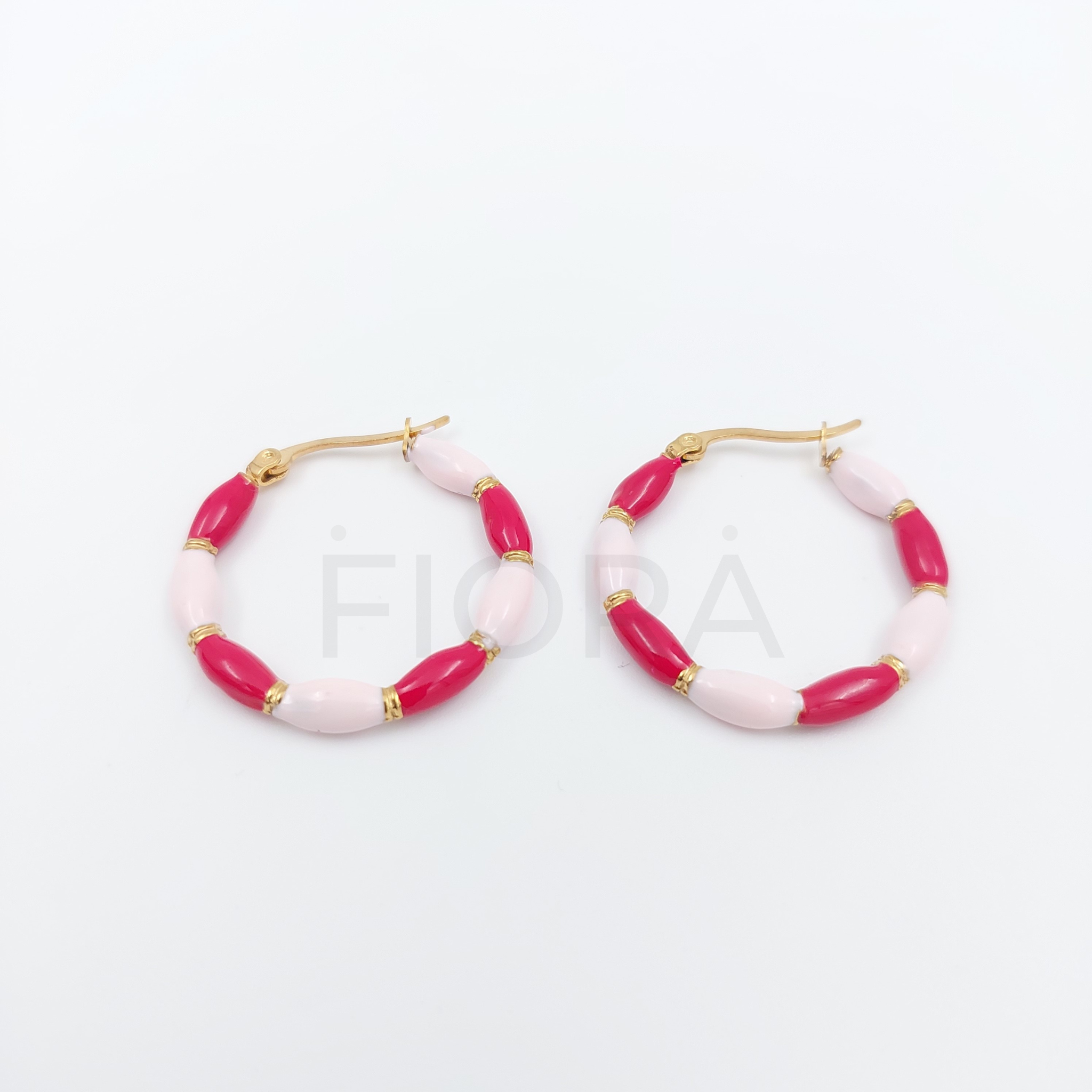 FIORA | Sogno ( Two-Tone Pink ) | Earrings