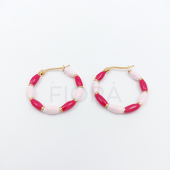 Sogno ( Two-Tone Pink ) | Boucles d'oreilles