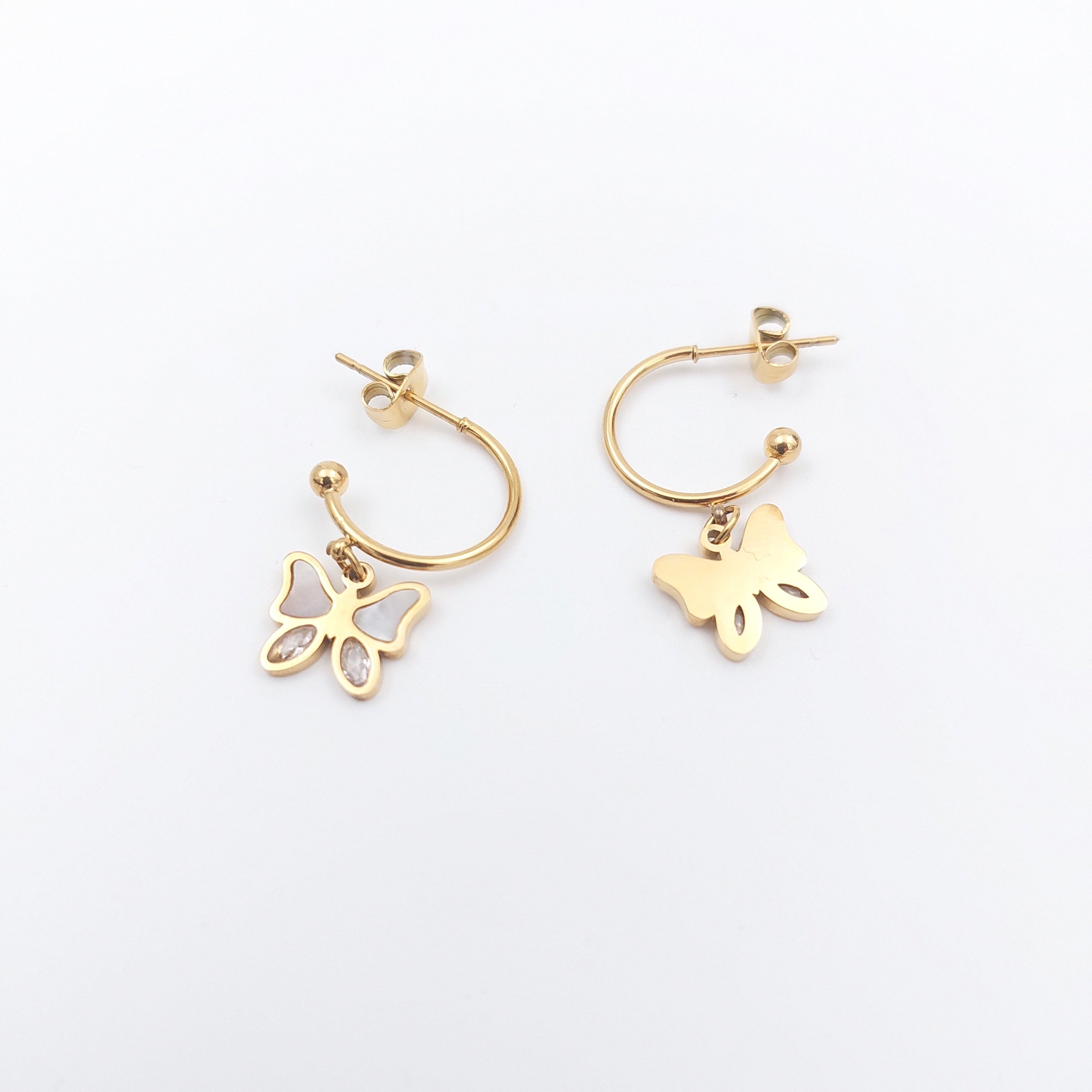 FIORA | Golden Flutter | Earrings